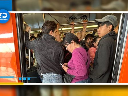 Retrasos en el Metro, 27 de junio 2024 | X: @danavenegas31