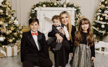 Marcela Mistral fotos con sus hijos navidad y año nuevo 2024 | Cortesía