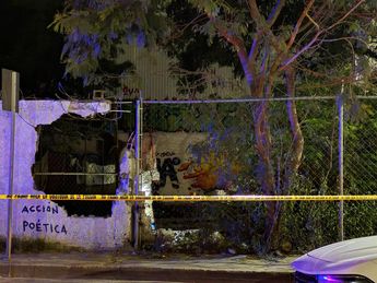 El cuerpo del hombre fue hallado en un predio cercado sobre la avenida Universidad en San Nicolás de los Garza. | Marcela Cuevas