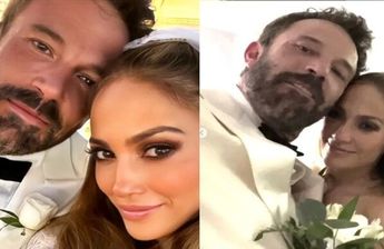 “Lo logramos”: Jennifer Lopez y Ben Affleck ya se casaron; comparten primeras imágenes