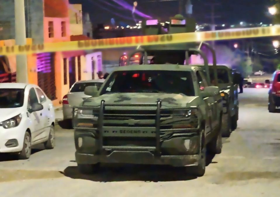 Policía baleado en Pedregal de Escobedo. / Mayte Villasana