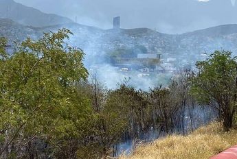 Incendio en río Santa Catrina | Pamela Villanueva