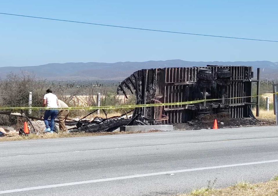 Una dormitada habría ocasionado el incidente, presumen autoridades. | Agustín Martínez