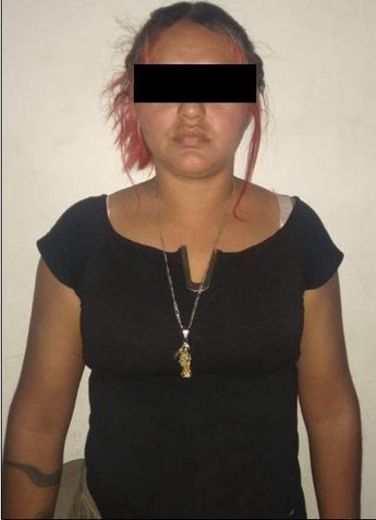 Antonia “N” fue detenida por circular a bordo de una motocicleta con reporte de robo. | Cortesía