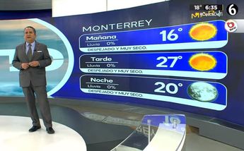 Clima en Monterrey hoy martes 26 de marzo