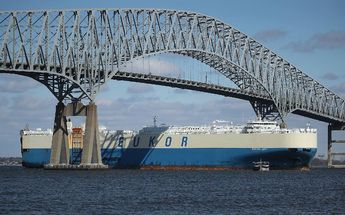 Puente de Baltimore antes del accidente / AFP