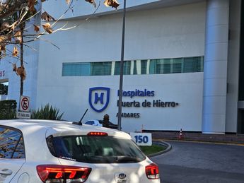 El hombreaún es atendido en el hospital, sin ebargo no se saben detalles sobre cómo es que apareció/ Especial