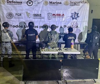 Drogas, armas y televisores eran algunos de los 'lujos' que se podían conseguir dentro de la prisión de Tehuacán / Cortesía SSP