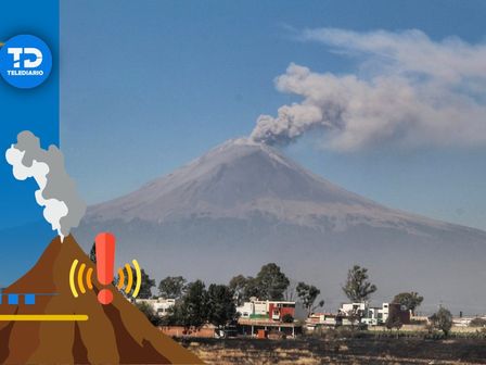 Actividad del volcán Popocatépetl hoy 12 de mayo | Melanie Torres