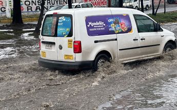 Encharcamientos en la autopista México-Puebla | Zuleyma García