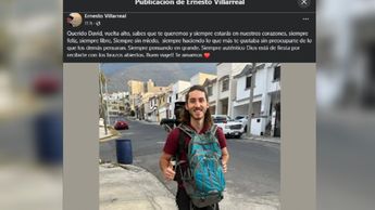 "Dios está de fiesta por recibirte con los brazos abiertos": publicó el papá de David Ernesto en redes sociales para despedir a su hijo | Facebook
