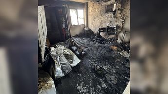 Así quedó la casa de Carlos Ferral tras el incendio en Guadalupe. | Especial