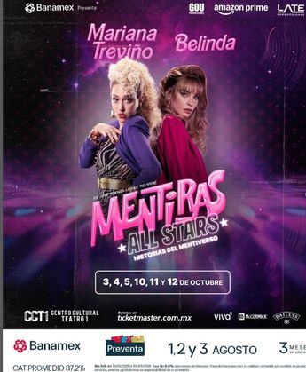 Belinda se presentará en 'Mentiras: El Musical All Stars' | Instagram