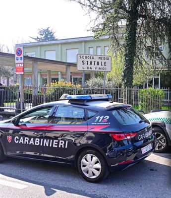 Los hechos ocurrieron en el instituto Leonardo da Vinci de Trescore Balneario | Carabinieri