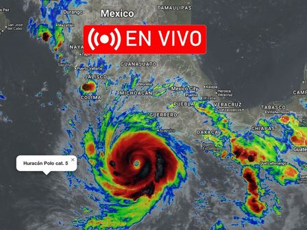 El huracán se mantiene estacionado, provocando fuertes lluvias en Guerrero, Michoacán y Jalisco. | Centro Meteorológico del Pacífico