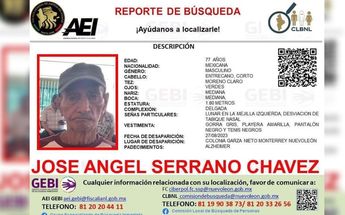 José Ángel, abuelito con Alzheimer desaparece en Monterrey | Especial