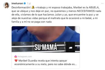 Imelda responde a Maribel Guardia.