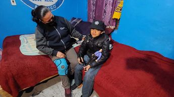 Fernando sueña con ser policía. | Leyda Estrada