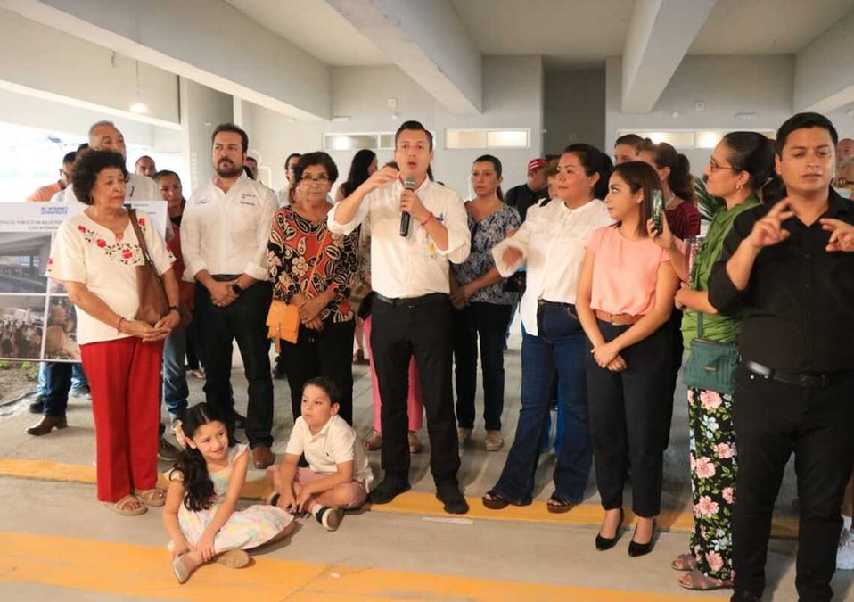 El alcalde, Colosio Riojas, dijo que este proyecto fue el primero que se anunció durante su campaña. / Raúl Palacios