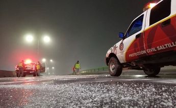 Listos ante contingencias en vialidades por frente frío en Saltillo.