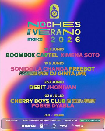 Lineup de las Noches de Verano | Especial