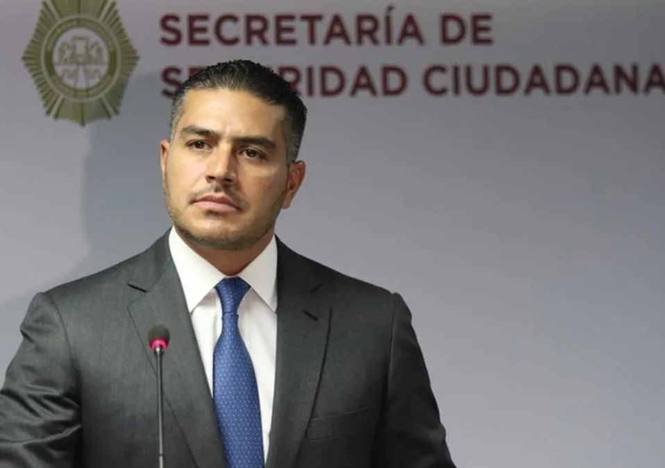 Omar García Harfuch, secretario de Seguridad Ciudadana de la Ciudad de México/ @SSC CdMx