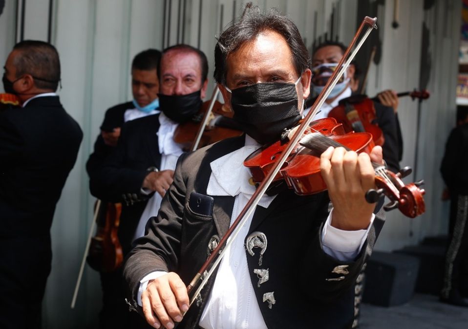 Mariachi en Garibaldi / Araceli López
