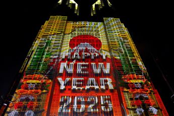 Así recibieron al Año Nuevo en la ciudad de Tokio, en Japón / Reuters