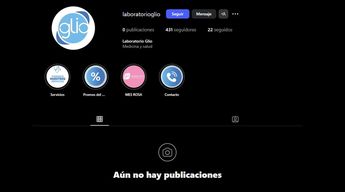 La página de Instagram del Laboratorio Glio se encuentra actualmente inhabilitada | @laboratorioglio