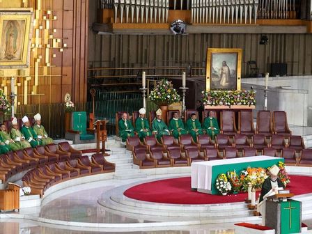 La Basílica de Guadalupe ha dispuesto un operativo especial para albergar a los peregrinos. / Cuartoscuro