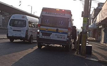 Fue trasladado al al Hospital la Perla para su atención médica/ Enrique Luna