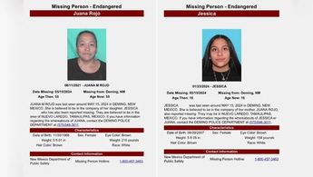 Fichas de búsqueda emitidas en Nuevo México. Especial