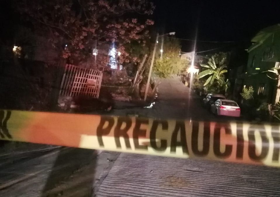Al lugar arribaron elementos policiacos. / Miranda Arias