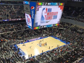 NBA Mexico City Games durante el 2019 / @nbamex
