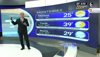 Clima Monterrey martes 4 de junio