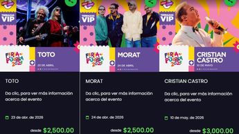 Lugar reservado, meseros a tu disposición y la mejor vista al escenario desde las Terrazas VIP | Boletiland
