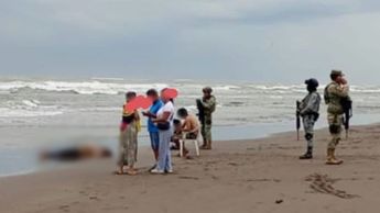 Una turista alemana murió en playa de Tecolutla, Veracruz tras rescatar a sus hijos