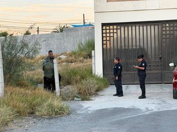 El cuerpo fue localizado a un costado de un árbol en un terreno de la colonia Las Haciendas. | Jesús Villegas