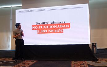 Movimiento Ciudadano exhibió presuntas irregularidades de Adrián de la Garza. | Cortesía