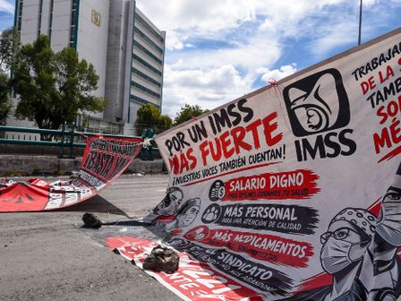 Conoce todas las actualizaciones de la marcha del IMSS, CNTE y PEMEX HOY 21 de octubre en CdMx.