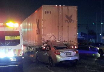 El conductor murió al instante del impacto, mencionaron autoridades. | Israel Santacruz