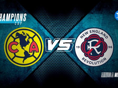 Sigue EN VIVO la vuelta de los cuartos de final de la Champions Cup entre América y New England Revolution. / Especial