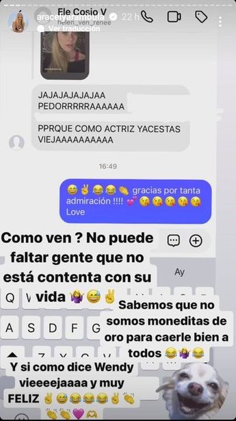 Aracely Arámbula reaccionó tras ser llamada vieja por un hater