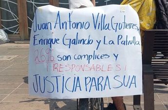 Protestan en San Luis Potosí por Sua, joven asesinado durante un asalto / Rocío López