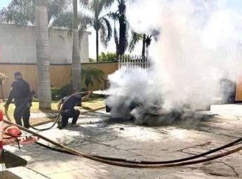 Se incendia camioneta en Puebla | Especial