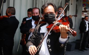 Mariachi en Garibaldi / Araceli López