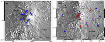 Monitoreo del volcán Popocatépetl gracias a una tomografía / Cortesía UNAM