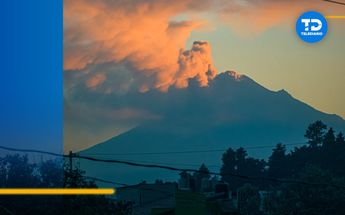 Conoce el reporte de la actividad del Popocatépetl / Agencia Es Imagen