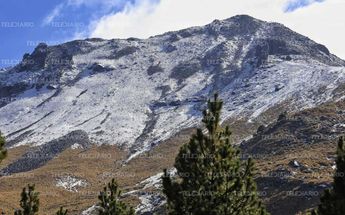 La Malinche se cubrió de nieve y así lució el paisaje / Andrés Lobato