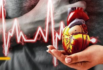 Imagen ilustrativa de una persona presentando un infarto / Diseño Telediario